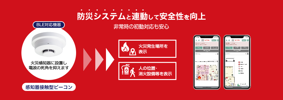 防災システムと連動