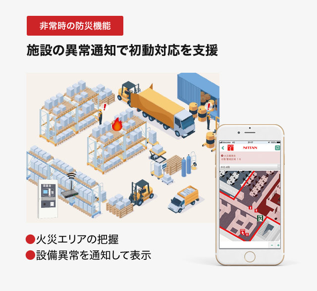 非常時の防災機能