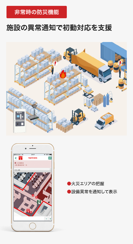 非常時の防災機能